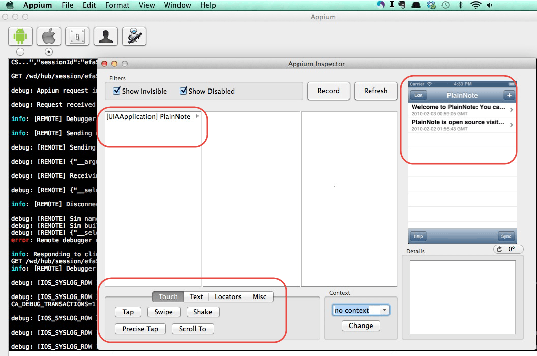 appium mac tutorial emulator